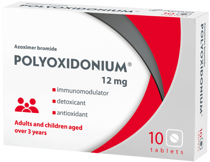 Polyoxidonium tablets pack